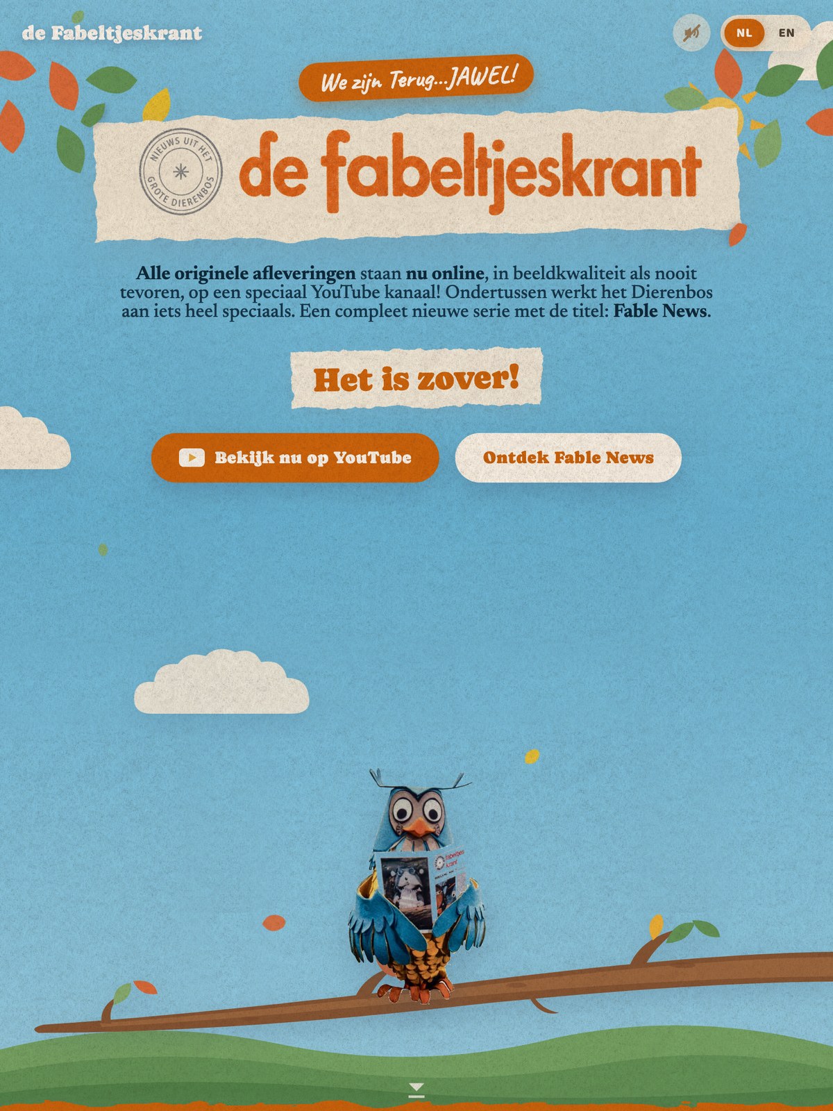 Fable News (De Fabeltjeskrant) — visit the website